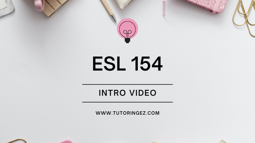 ESL intro